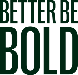 better be bold logo