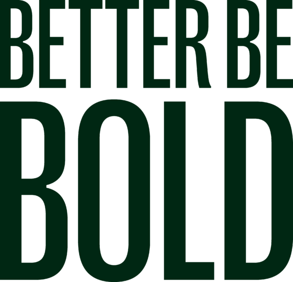 better be bold logo