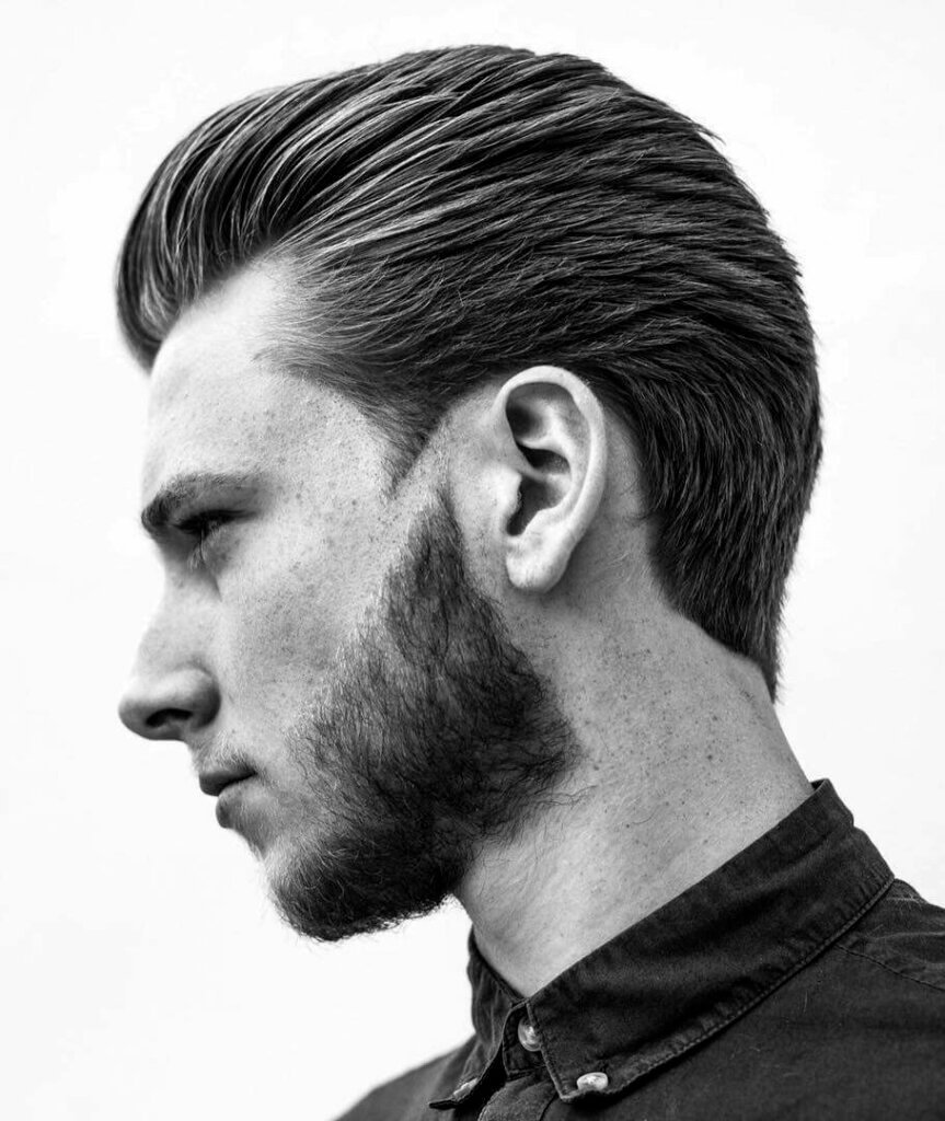 klassinen miesten hiustyyli, classisc men's hairstyle