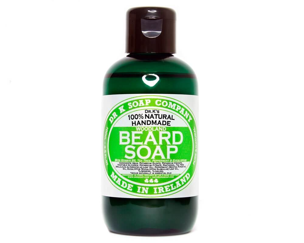 dr k soap woodland beard soap