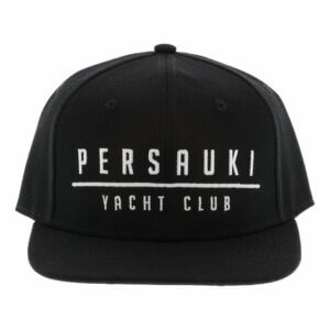 persauki yacht club snapback lippis musta